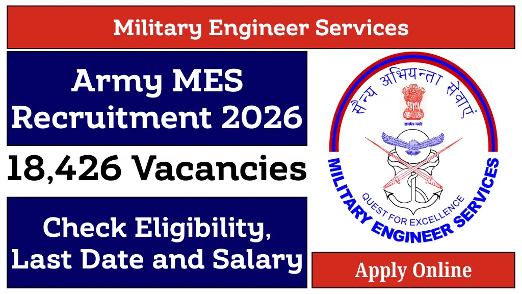 Army MES Recruitment 2026